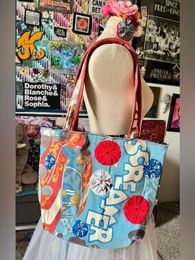 Canvas Curtain Tote Bag!